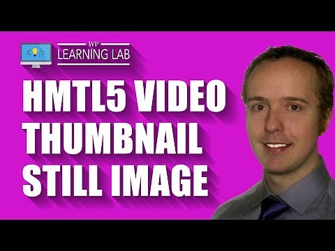 HTML5 Video Image That Is Shown Before Video Plays