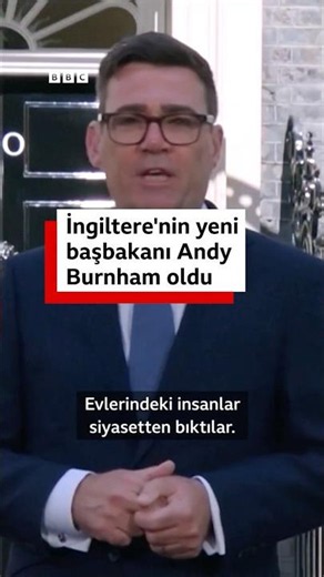 İngiltere'nin yeni başbakanı Andy Burnham oldu