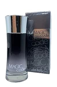 Magic Code Men's Cologne 3.4 Fl. Oz. Eau de Toilette Natural Spray