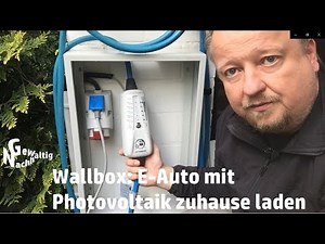 Elektroauto laden per Wallbox aus der Photovoltaik