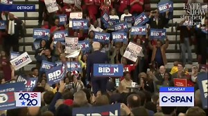 Joe Biden’s team has a new strategy: shorter speeches. We have a preview of his new stump speech. | The Late Show with Stephen Colbert