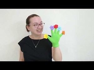 Spring | Five Little Flowers | Finger Play