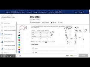 Unit rates (practice) | Intro to rates | Khan Academy