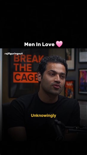 rajfiguringout on Instagram: "Men in love !🩷 Speaker :- @rajshamani Follow :- @rajfiguringout . . . . . . . . . . . . . . . . #love #rajshamani #rajshamanipodcast"