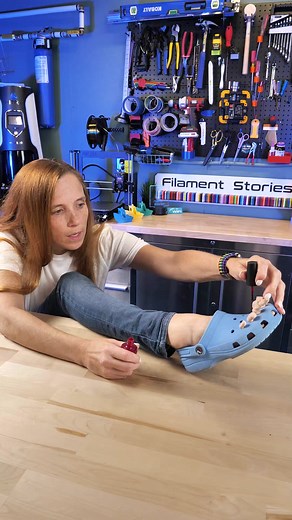 2.9K views · 31 reactions | I 3D printed toes (and now my shoes don’t...