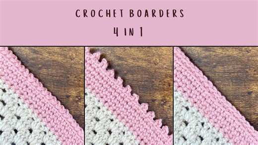 How to Crochet Easy Blanket Borders for Beginners