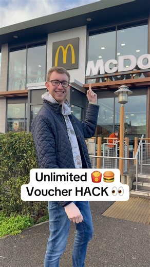 Jordon Cox - Britain’s Coupon King | Hack to always have vouchers at McDonald’s! 👀👇🏻 When you get a receipt at McDonald’s… CHECK IT! At the top, there’s a code for a survey... | Instagram