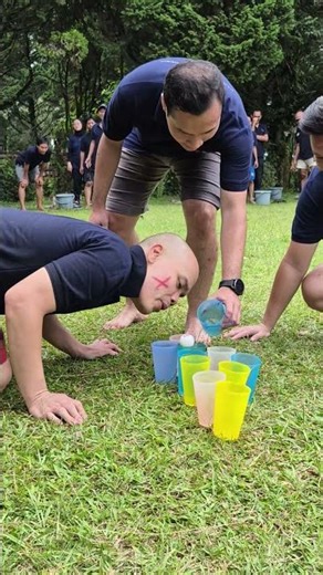 CORPORATE TEAM BUILDING ACTIVITIES! #shorts #outbound #fungames #teamwork #teambuilding #outing #fun