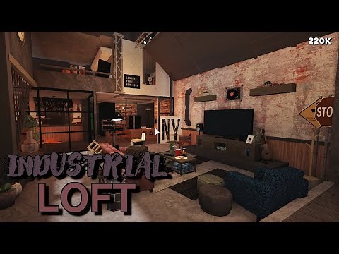 Bloxburg Industrial Loft Speedbuild