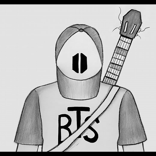 BTS Fans Gift Drawing: Eazy Drawing Course for Sketching BTS Art