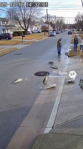Beware of manhole covers🚫⚠️ #fish #WTF #CITY #funny #ai