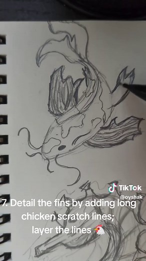 Cómo dibujar un pez koi: tutorial fácil y estético