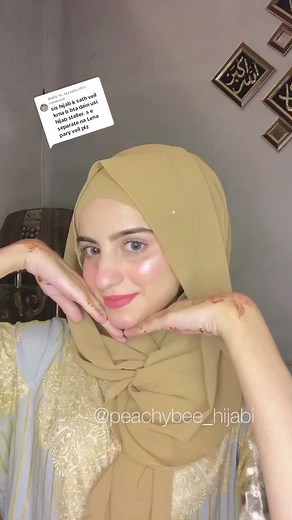 Easy Hijab Tutorial with Veil and Niqab by Manahil Khan