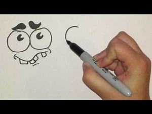 How To Draw Simple Cartoon Faces (part1)