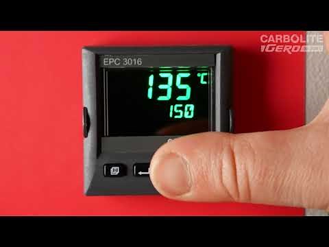 3016 Temperature Controller: Running, Holding, and Resetting a Program