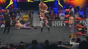 27K views · 885 reactions | The Elite take on ACH, Kushida, and Matt Sydal with the Never Open Weight 6-Man Tag Team Titles on the line. | Ring of Honor Wrestling | Facebook