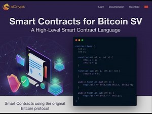 Learning sCrypt 4: Contract