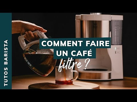 [TUTO] Comment faire un café filtre ? (avec une cafetière électrique)