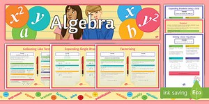 KS3 Algebra Display Pack
