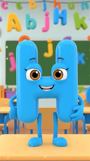 Learn the Letter H in 8 Seconds! 🅷 | H is for Hat & Horse | ABC for Kids