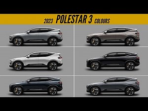 2023 Polestar 3 SUV - All Color Options - Images | AUTOBICS