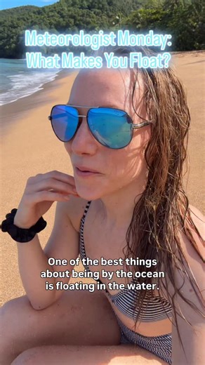 You know you’re a science nerd when you can’t even vacation without your curiosity taking over. Floating: the science behind it. When you’re in the water, your body displaces fluid — and that water pushes back with an upward force called buoyancy. Here’s where it gets fun: water density changes with weather and climate. Cold water and salty seas are denser, so they lift you more. Warm, fresh lakes? Not as dense — floating feels harder. (And sure, body composition plays a role… but the real star 
