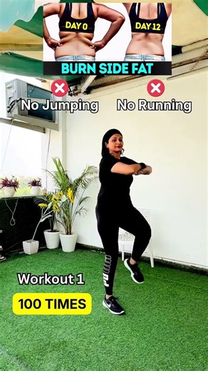 Do not skip this 1 workout | Burn Side fat🔥😍 #viral #fullbodyworkout #motivation #shorts