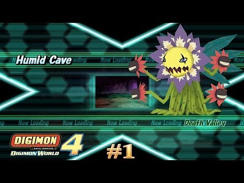 Digimon World 4 - Walkthrough Part 1: The First Boss Blossomon