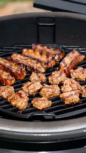 30K views · 435 reactions | The ultimate Vietnamese BBQ dish: Bun Cha! 異 Chargrilled pork belly and juicy patties, served with fresh herbs, vermicelli noodles, and a zesty dipping sauce.  I partnered with Firehawk for this one and used their Kamado Grill...so good! Full video up on Marion's Kitchen YT channel– this one’s a crowd-pleaser!  #BunCha #VietnameseBBQ #GrilledPork #ad | Marion's Kitchen | Facebook