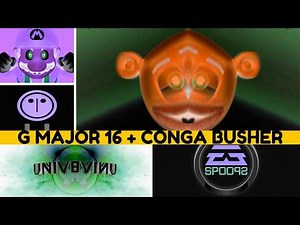 GUMMY BEAR & CLIPS IN G MAJOR 16 + CONGA BUSHER EFFECT | VIDEO & AUDIO EDIT (WITH VIDEO TUTORIAL)