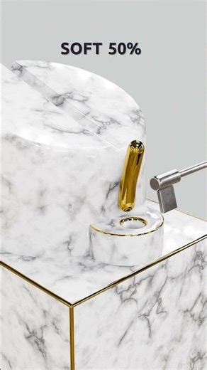 0% vs 100% Softness: Cylinder Soft Body Physics | Slide to the Target