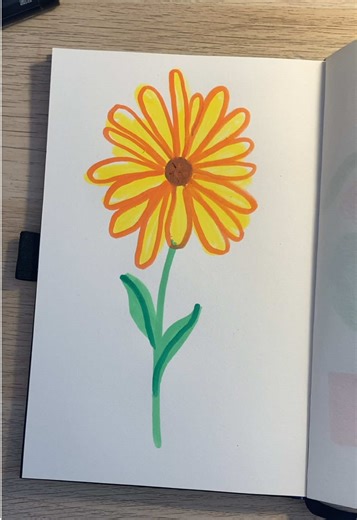 Day 35 of Drawing with Posca Markers