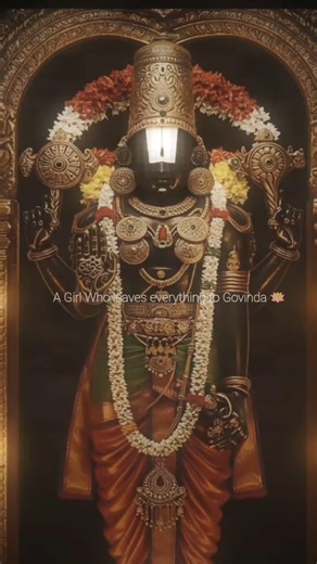 A Girl Who Leaves Everything to Govinda 🙏 | Sri Venkateswara Swamy Divine Status