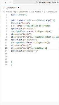 String vs StringBuffer vs StringBuilder 🔥 #shorts #java #interview #viral