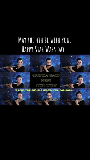 Celebrating Star Wars Day with Flute Music