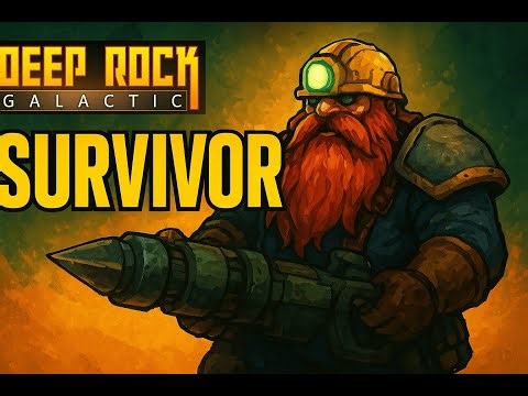Deep Rock Survivor 🚀⛏️ | Dwarves Never Give Up! #1 ‐