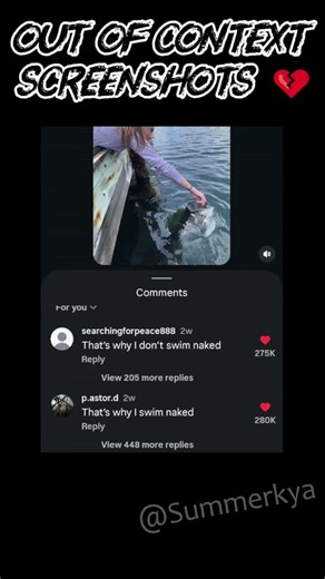 why we swimming - Out of Context Screenshots 💔🥀✌️#reels #tiktok #dankmemes #slideshow #memes