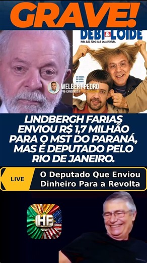 Deputado enviou R$ 1.7 milhão para a revolta #politica #grave