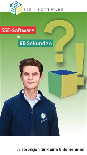 Lösungen für kleine Unternehmen // Definition und Erklärung // In 60 Sekunden // SSE-Software „Was sind branchenorientierte Softwarelösungen und IT-Lösungen für kleine Unternehmen? Einfach erklärt.“ Branchenorientierte Softwarelösungen und IT-Lösungen für kleine Unternehmen von SSE-Software sind speziell ausgerichtet auf die Anforderungen von kleinen Unternehmen, Kleinunternehmern sowie Freiberuflern. Leistungsstark, kostengünstig, flexibel, ausbaufähig und individuell anpassbar mit vielfältigen
