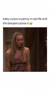880K views · 10K reactions | Kaley being Penny! | Big Bang Theory Unseen | Facebook
