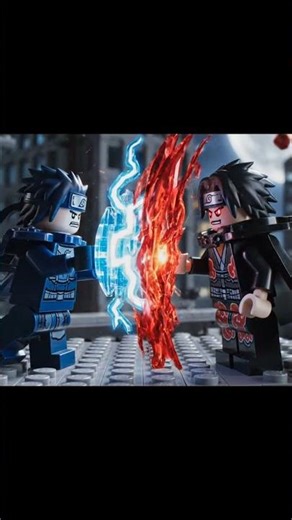 LEGO Sasuke vs Itachi: Final Ninja Clash #LEGONaruto#SasukeVsItachi#LEGOBattle#LEGOAnimation