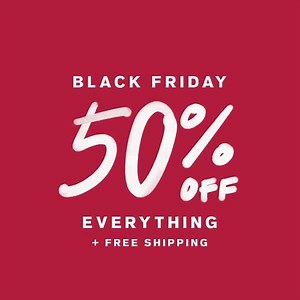 Shop 50% off everything (including sale) now in stores and online. http://bit.ly/2qGXOVJ #BlackFriday | Express