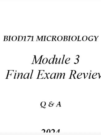 BIOD171 Microbiology Exam Review: Staining Techniques Explained