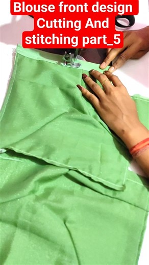 Blouse front Design Cutting And stitching part_5 #shortvideo #trendingshorts #blouse #shorts #