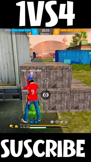 1 vs 4 Solo Power! Impossible Clutch That Shocked the Whole Squad 😱🔥 | Free Fire Gameplay