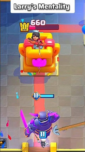 Best Larry moment in Clash Royale #shorts
