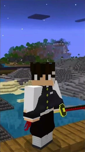 ESSA ADDON de DEMON SLAYER É INCRIVEL para MINECRAFT PE!!