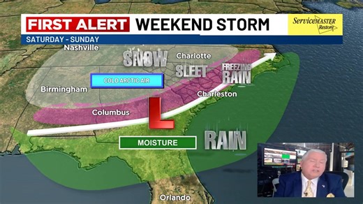 FIRST ALERT// WEEKEND WINTER STORM // ONE MINUTE UPDATE | Bill Walsh - Live 5 News