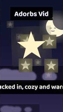 Counting with Stars | Learn Numbers 1 to 5 for Babies, Toddlers & Kids | Adorbs Vid