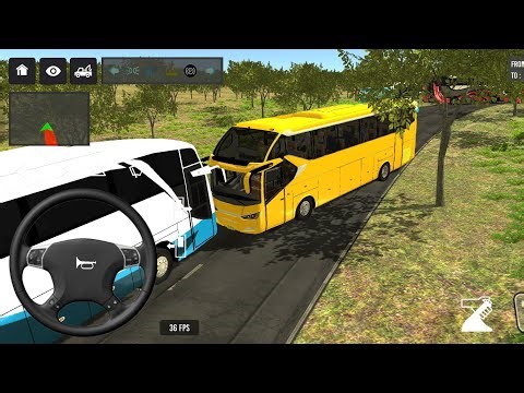 euro coach bus simulator 😱🚌 || new coach bus simulator part-10 Android gameplay